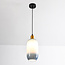 1-bulb pendant light - Anne - blue glass