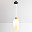 1-bulb pendant light - Anne - frosted glass