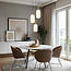 Pendant light with opal glass, 3-bulb - Dayley