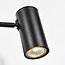 Black wall lamp Revah