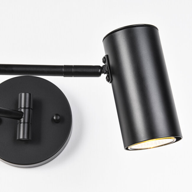 Wall lamp Revah in black