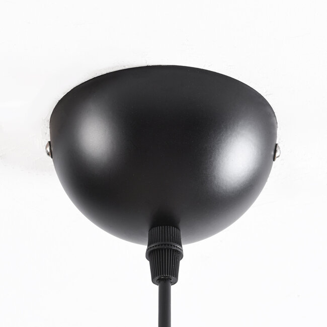 Molly ribbed glass pendant light