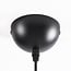 pendant light Molly in ribbed glass - purple