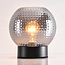 Table lamp with smoked glass - Inte