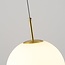 Signe pendant lamp in Gold with opal white glass - 3-step dimmable, 2700K
