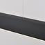 pendant light Devin - slim elongated with integrated LED, black