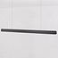 Dimmable black pendant light with LEDs - Devin