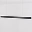 pendant light Devin - slim elongated with integrated LED, black