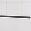 Dimmable black pendant light with LEDs - Devin