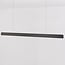 pendant light Devin - slim elongated with integrated LED, black
