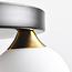Ceiling light Taira with 4 frosted glass shades
