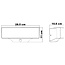 Outdoor wall light with sensor - Graham