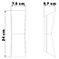 Up and down wall light for outdoors - Aron