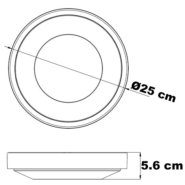 Outdoor ceiling light - Landon