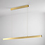 Minimalist pendant light Ami with 3-step dimmable LEDs - gold