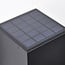 Solar outdoor light Vikke - black