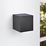 Solar outdoor light Vikke - black