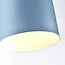 Wall lamp Raya in blue and gold