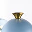 Wall lamp Raya in blue and gold