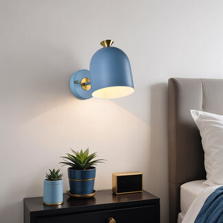 Blue wall light - Raya