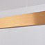 Dimmable gold pendant light with LEDs - Harvey