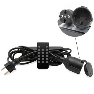 Dimmer with remote control up to 350W, 500W or 650W