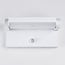 Adjustable outdoor wall light Berlin with sensor white with integrated LED