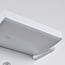Adjustable outdoor wall light Berlin with sensor white with integrated LED