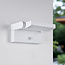 Adjustable wall light Berlin with sensor - white