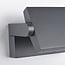 Adjustable outdoor wall light Berlin with sensor anthracite integrated LED