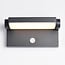 Adjustable outdoor wall light Berlin with sensor anthracite integrated LED