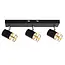 Industrial ceiling lamp with 3 spots - Theo