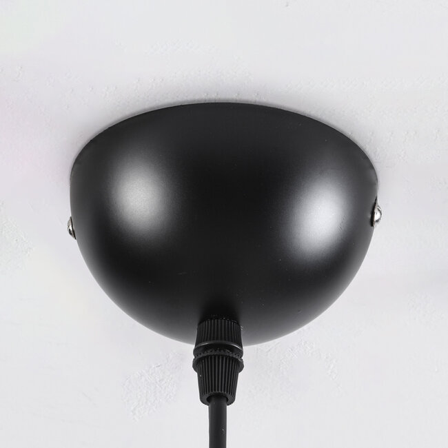 Design hanging lamp glossy black - Jupiter