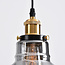 4-light pendant lamp with smoked glass - Kendall
