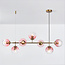 Designer pendant light Hepta with various colour options