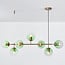7-light designer pendant light Hepta with various colour options