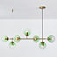 Designer pendant light Hepta with various colour options