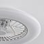 Ceiling fan Cakir with LED and adjustable light colour