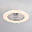 Ceiling fan Cakir with LED and adjustable light colour