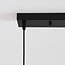 3-light pendant light Noud with gradient glass