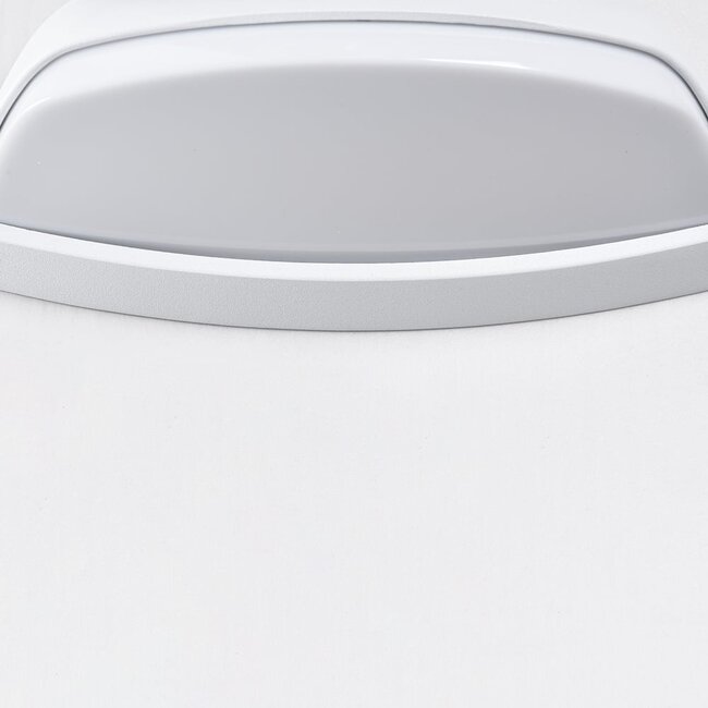 Modern outdoor wall light Jessy white with integrated LED