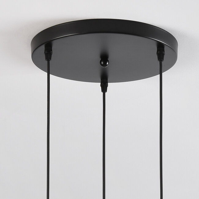 Pendant lamp with opal white glass - Laura