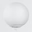 7-light pendant light Hepta - opal and clear glass, white