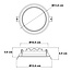 LED Downlight round - 6 watt - Ø115mm