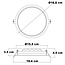 LED Downlight round  - 12 watt - Ø165mm