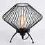 Industrial Table Lamp with Black Metal - Spider