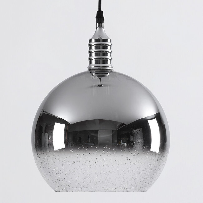 Design pendant lamp with smoked glass - London