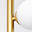 Gold wall light, 3-bulb - Taj