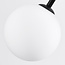 2-bulb asymmetrical pendant light with frosted glass - Dexter