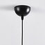 Black pendant light with wooden detail - Holly
